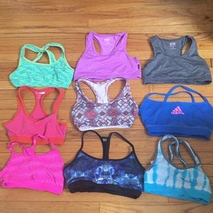 Small sports bras